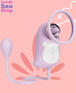 97. Penguin Suction Rotate Tongue & Vibration   Purple (ja8746) (2)