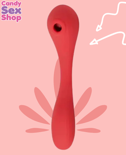 106.  Magic Bobi   2 In 1 Bendable Vibrating   Red (ja6628) (5)