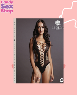 78.  (bo) Contrast Fence Net Teddy (ja6565)