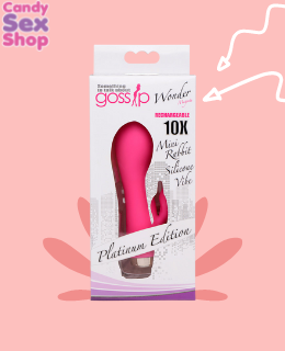 73.  Gossip Wonder 10x Mini Rabbit Vibrator (ja6222)