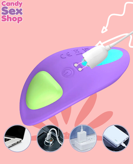 211 Parali Panty Vibrator   Purple (ja8678) (5)