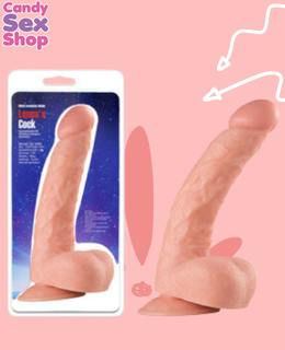 241. Lance´s Cock 9.8 Inch Wballs  Flesh (ja7906)