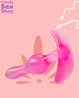 73.  B Yours   Curvy Anal Plug Pink (ja5432) (3)