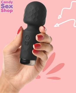 283.10x Mini Silicone Wand – Black (ja7206) (5)