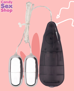 76.  Dual Delight Vibrating Bullets Black (ja6038) (3)