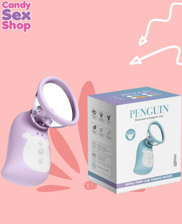 96. Penguin Suction Rotate Tongue – Purple(ja8715)