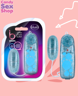 116. B Yours   Glitter Power Bullet   Blue (ja6521)
