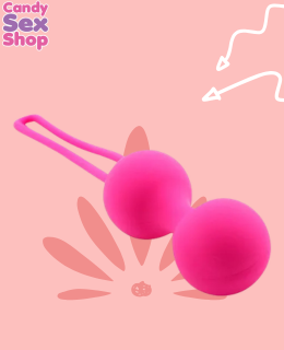 99. Doble Silicon Vaginal Balls – Pink (ja8474) (3)