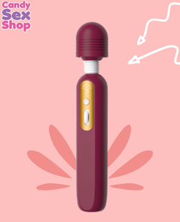 340. Euro Rowland Massage Vibrator – Red (ja8202) (2)
