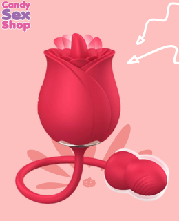 201. French Kiss Vibr With Licking – Red (ja8551) (3)