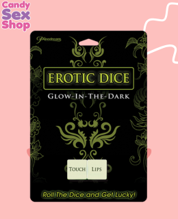 7. Glow In The Dark Erotic Dice Pipedream  (ja5694)