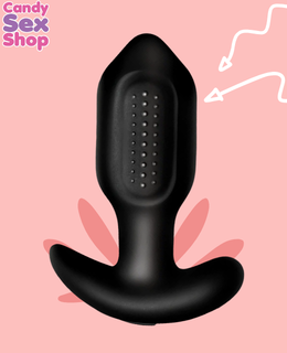 204. Bang! Bumpy Vibrating Silicone Butt Plug (ja8918) (2)