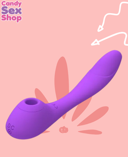 348. Milra Flexible Sucking Vibrator   Morado (ja8258) (2)