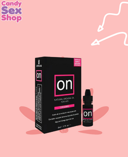 47.  On Natural Arousal Oil For Her  1 Pieza (ja6471)
