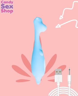185. Giraffe Vibrator – Teal(ja8246) (2)