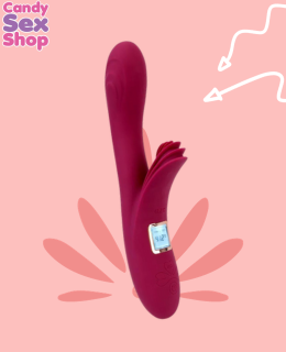 128.  Lilo   Rabbit Lcd Digital   Wine (ja6964)