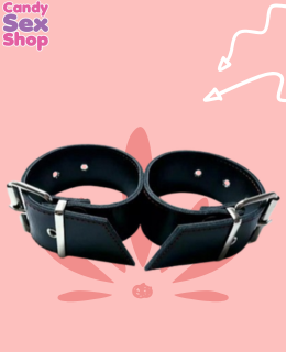 33. Esposas De Piel Modelo Greco (ja5937) (2)