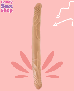 104.  B Yours   14 Double Dildo  Latin (ja6534) (2)
