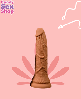 265. Dildo Silicon Liquido Texturizado 7.9 (ja8047) (3)