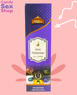 64. 7 Potencias Incienso Hanna Luxury 100gr (ja8617)