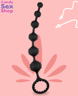 26. S Hande   Toto   Anal Beads   Black (ja6937) (2)
