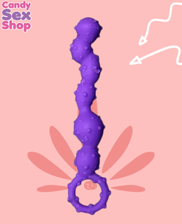 23.  Anal Beads Purple   010 (ja6704) (2)