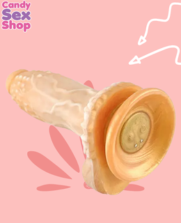 417. Liquid Silicone Series Dildo Flesh Rechargeable Qsgj 004 (ja8874) (3)