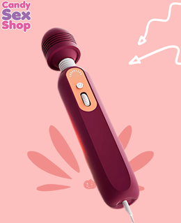 340. Euro Rowland Massage Vibrator – Red (ja8202) (4)