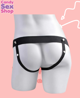 12. Ffs 7” Inch Vibrating Hollow Strap On With Balls (ja4668) (6)