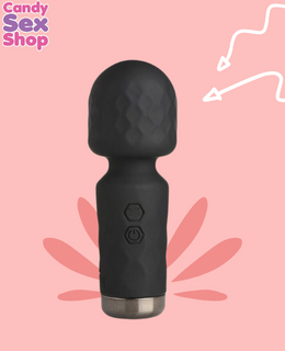 283.10x Mini Silicone Wand – Black (ja7206) (2)