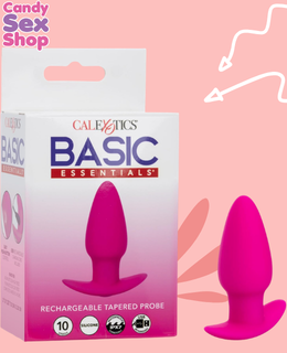 189. Basic Essentials Rechargeable Tapered Probe – Pink (ja8788)