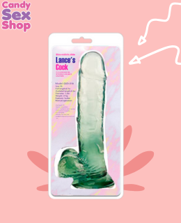 266. Lance´s Cock Jelly Dildo Grande – Green(ja8060)