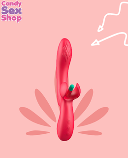 220. Anna Flapping Vibrator   Red (ja8311) (2)