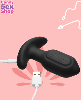 204. Bang! Bumpy Vibrating Silicone Butt Plug (ja8918) (5)