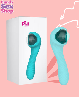 351. Plasma Ball Vibrador 2n1   Teal (ja8247)