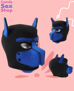 147. Puppy Hood Mask – Blue (ja8765) (4)