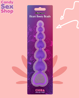28.  Heart Booty Beads   Purple (ja7121)