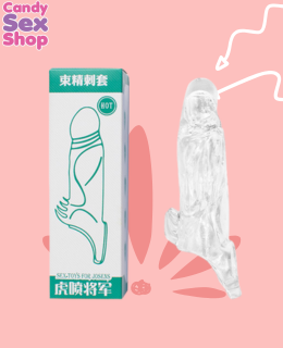 92. Penis Sleeve Transparente (ja8405)