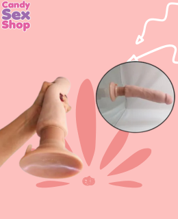 109.  Au Naturel  11 Inch Sensa Feel Magnum Vibratingdong   Beige (ja3648) (4)