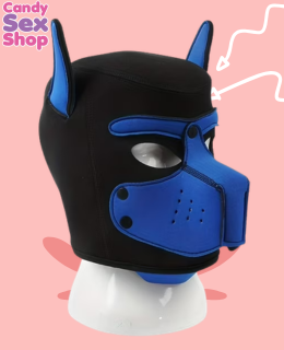 147. Puppy Hood Mask – Blue (ja8765) (2)