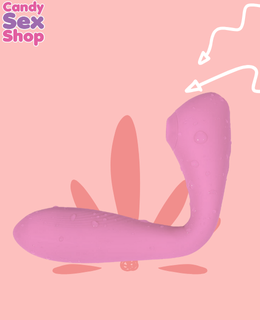 349. Milra Flexible Sucking Vibrator   Rosa (ja8259) (4)