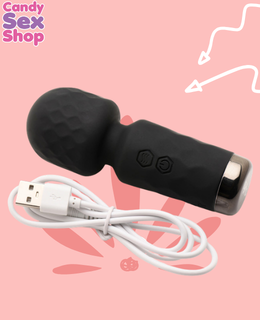 283.10x Mini Silicone Wand – Black (ja7206) (6)