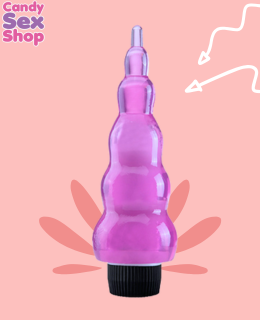 374. Vibrator Gel Rechargeable   Purple   Qsdz 018 R (ja8536) (2)