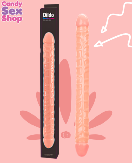 371. Dildo Double Ended 17 Inch Flesh (ja8827)