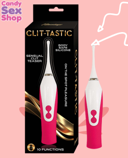 189. Clit Tastic Sensual Clit Teaser Rose Red (ja8336)