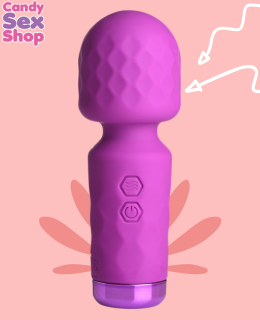 282.10x Mini Silicone Wand – Purple (ja7207) (2)