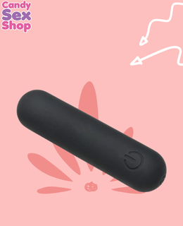 209. Bang! Silicone Bullet Flexible   Black (ja8630) (4)