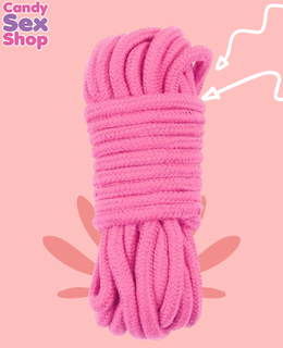 95.  10 Meters Fetish Bondage Rope Pink (ja6867) (2)