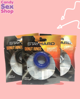 162. Stay Hard   Donut Ring   Blueclear (ja8286)