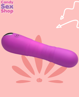 409. Bang! Thrusting Silicone Dildo – Purple (ja8819) (3)